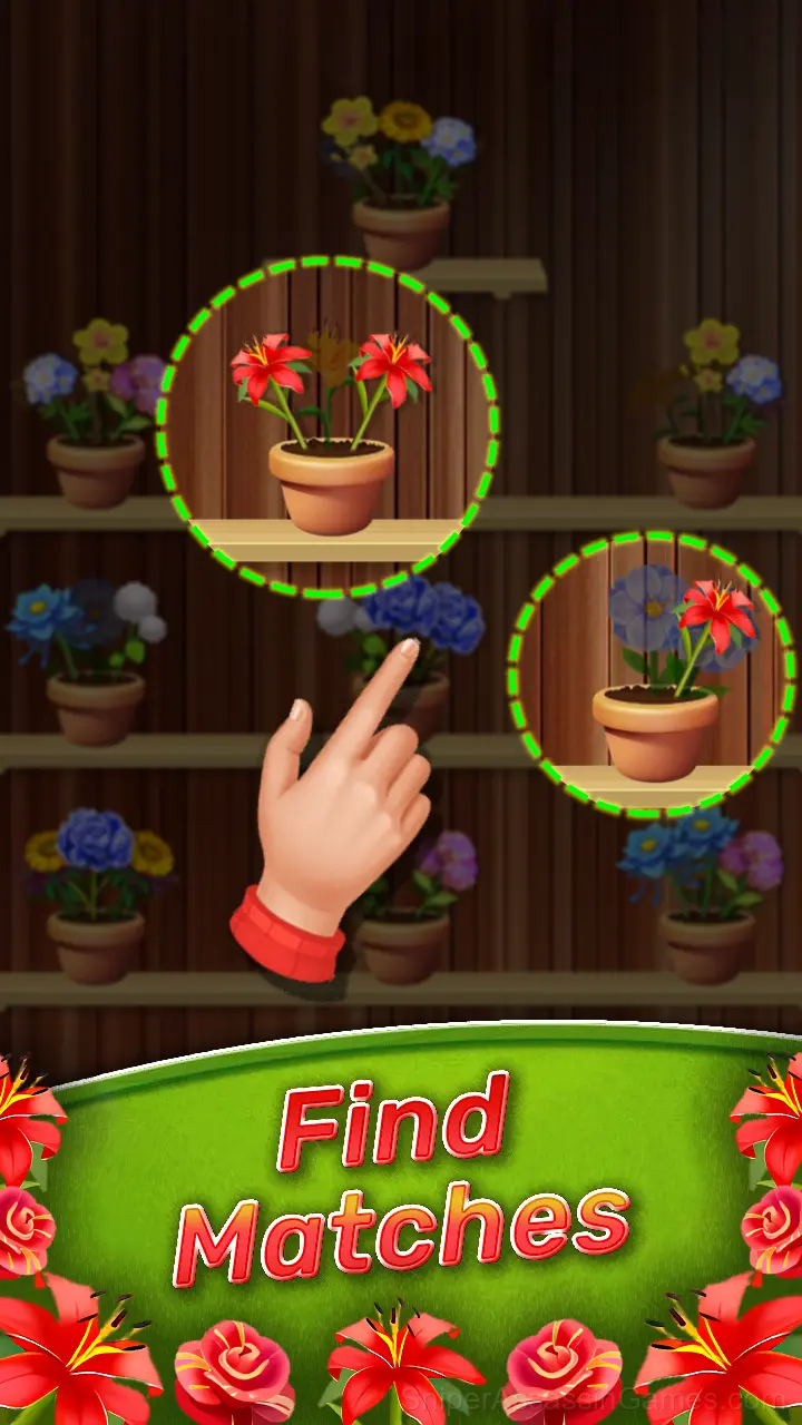 Flower Garden: Bouquet Sorting gameplay screenshot 2