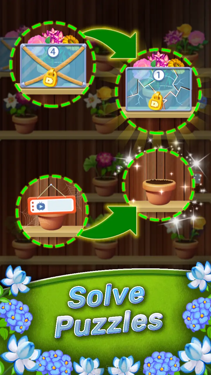 Flower Garden: Bouquet Sorting gameplay screenshot 4