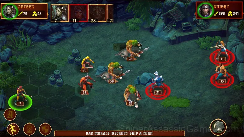 Heroes of Magic and Might gameplay screenshot 1
