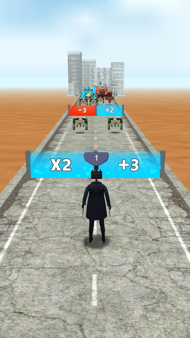 Toilet VS Camera gameplay screenshot 1
