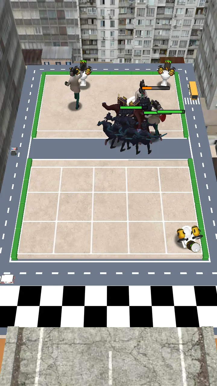 Toilet VS Camera gameplay screenshot 3