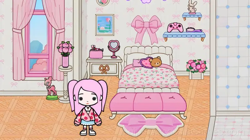 Toca World: A house with a roof garden gameplay screenshot 2