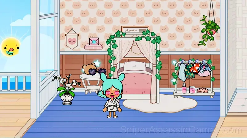 Toca World: A house with a roof garden gameplay screenshot 4