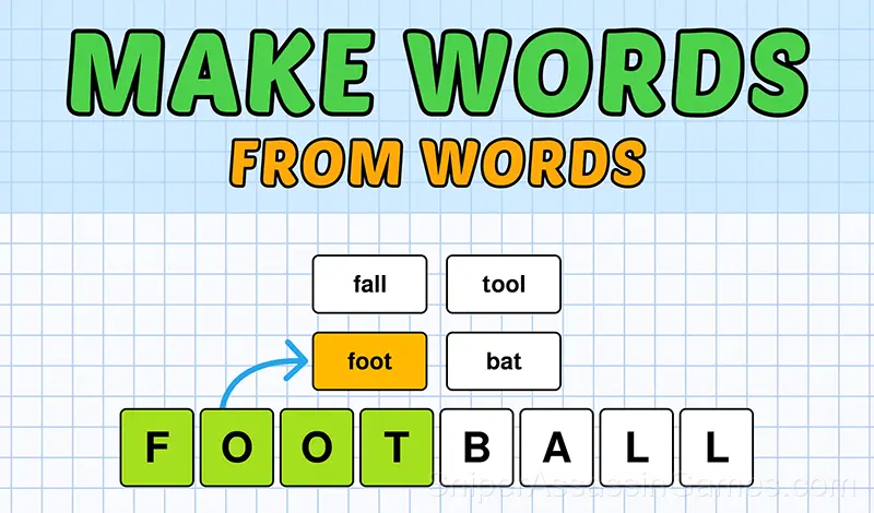 Play Make Words from Words