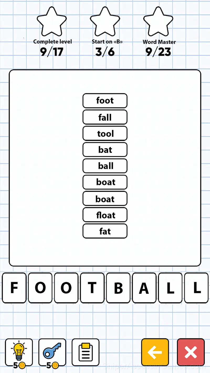 Make Words from Words gameplay screenshot 1