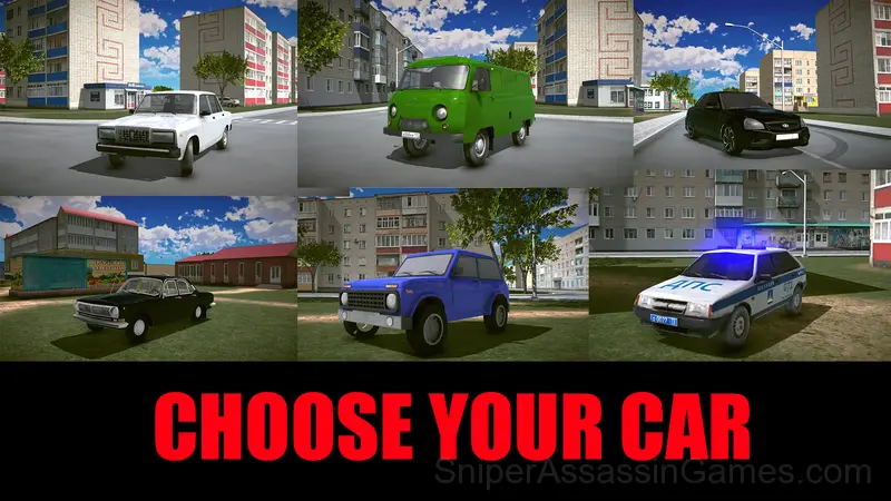 Zhiguli: Cannon-Race gameplay screenshot 1