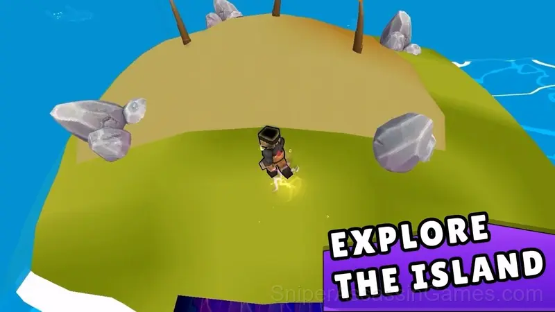 Noob Raft: Ocean Survival gameplay screenshot 5