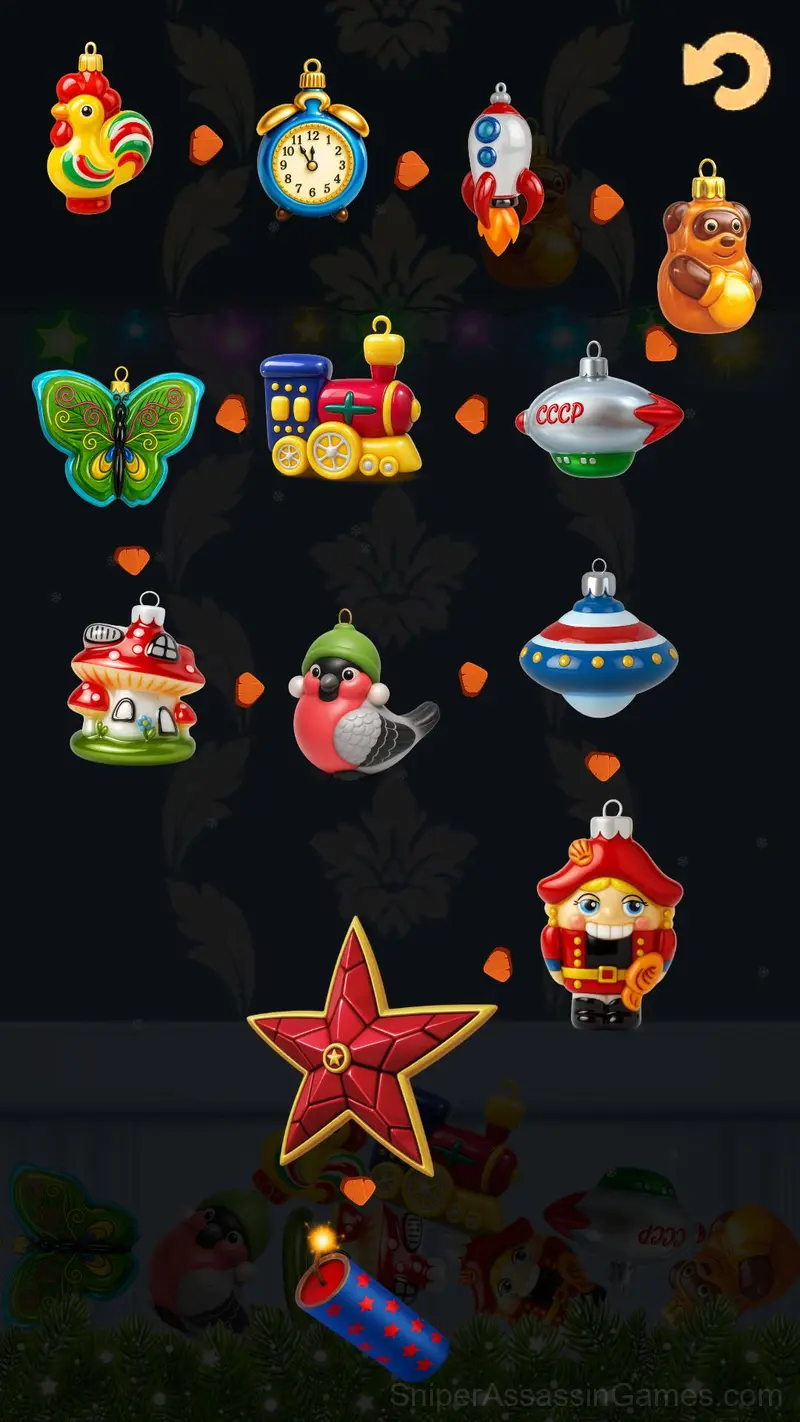 New Year glass balls gameplay screenshot 3