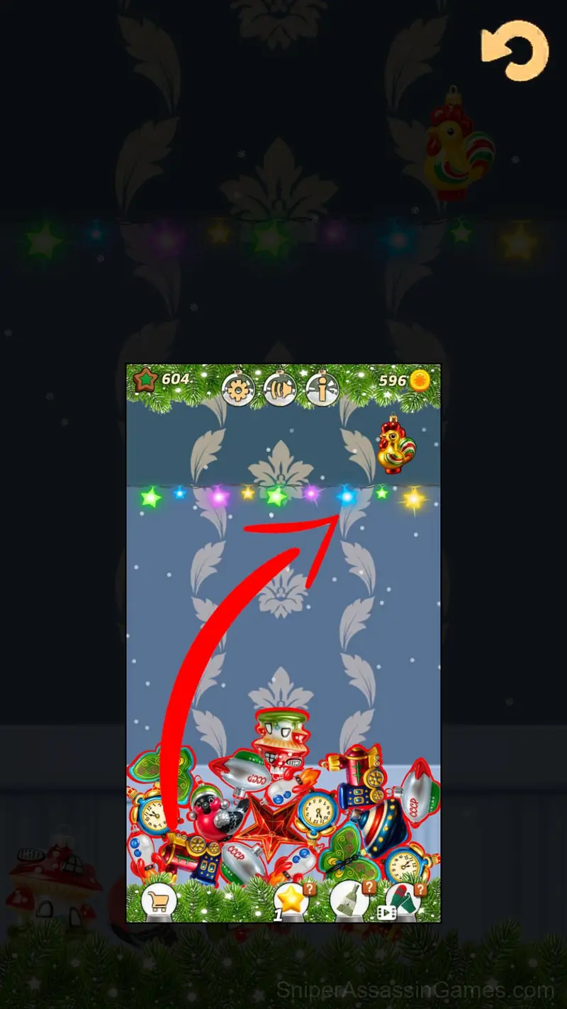 New Year glass balls gameplay screenshot 5