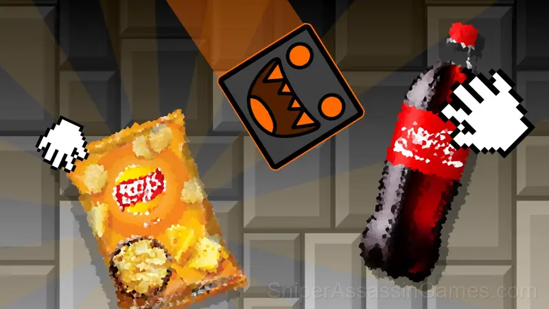Geometry MOD 2: Chips and Cola! gameplay screenshot 1