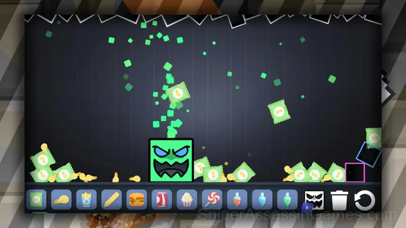 Geometry MOD 2: Chips and Cola! gameplay screenshot 2