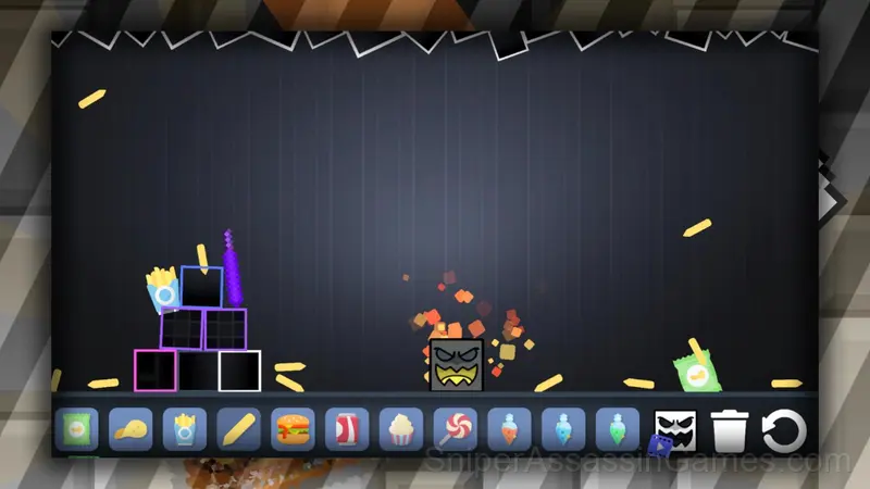 Geometry MOD 2: Chips and Cola! gameplay screenshot 3