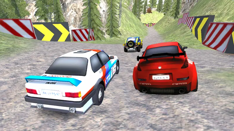 Off-road rally: racing on cool cars! gameplay screenshot 1