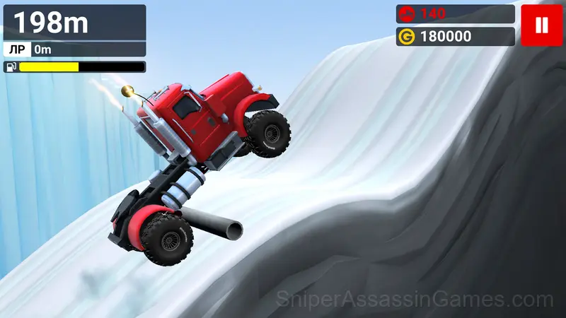 Drive Hill: Monster Trucks gameplay screenshot 4