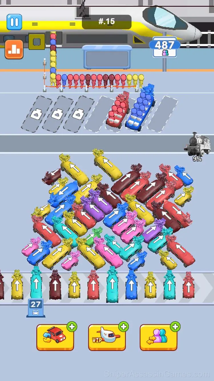 Bus Jam - Bus Parking gameplay screenshot 3