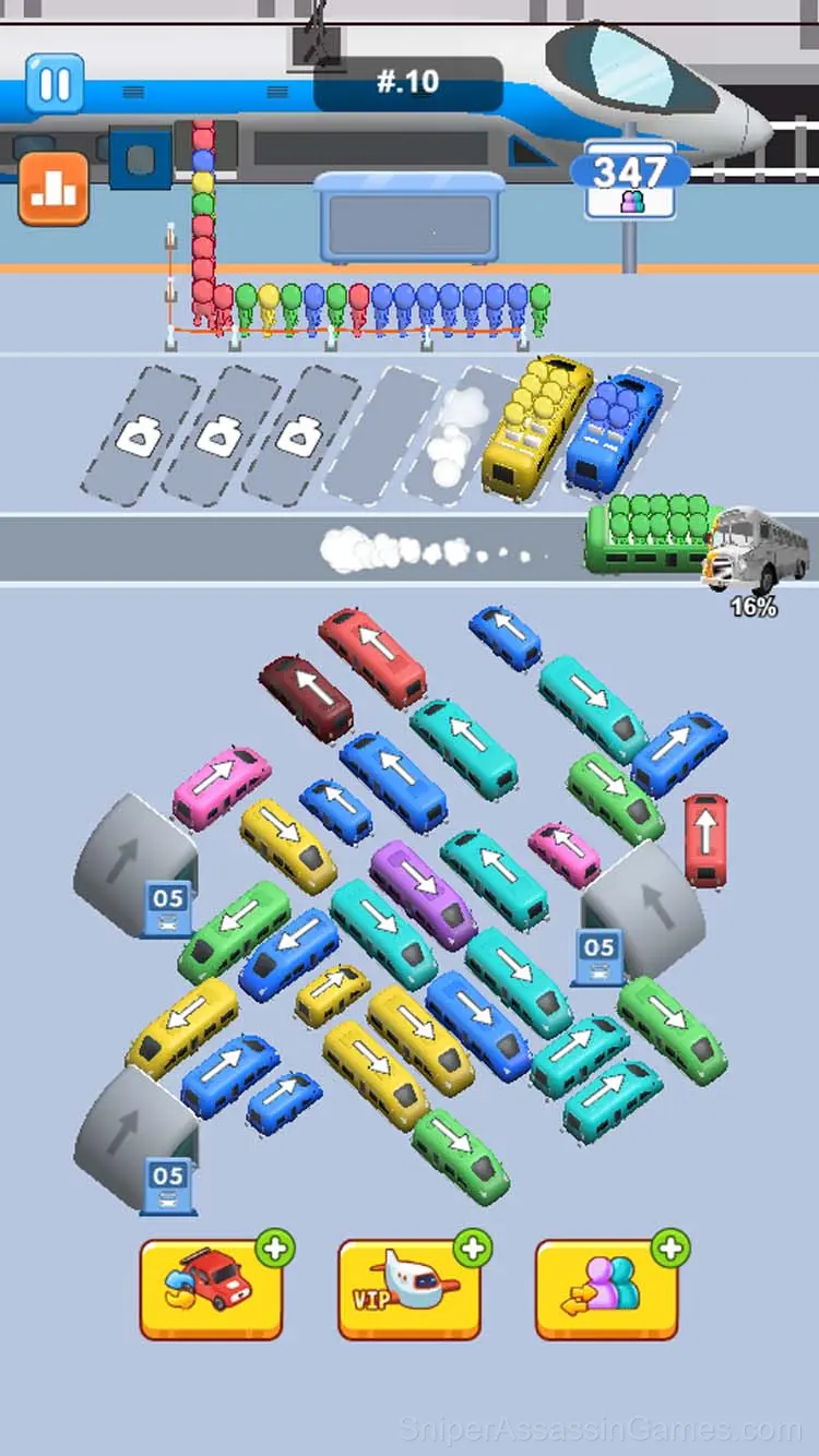 Bus Jam - Bus Parking gameplay screenshot 4