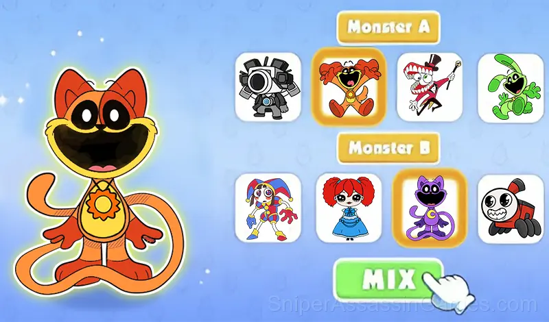 Play Mix Monsters: Fun Merge