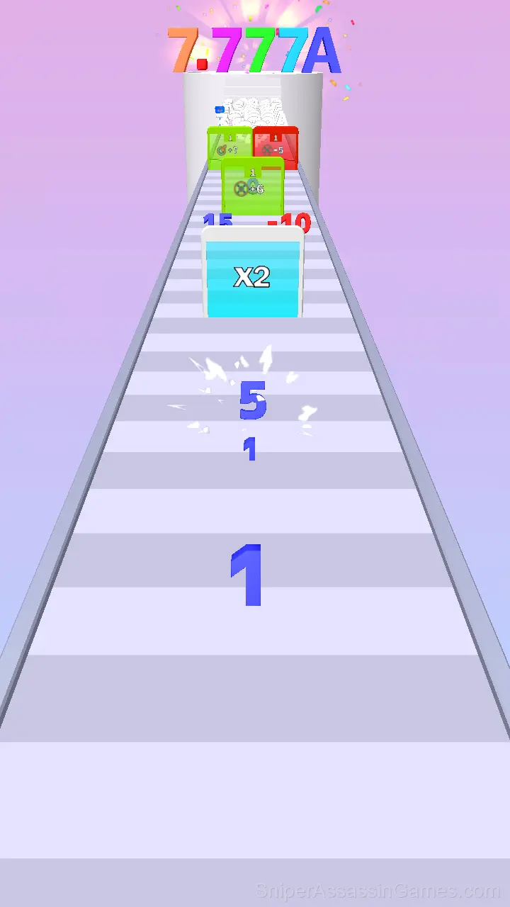 Run Number Merge gameplay screenshot 1