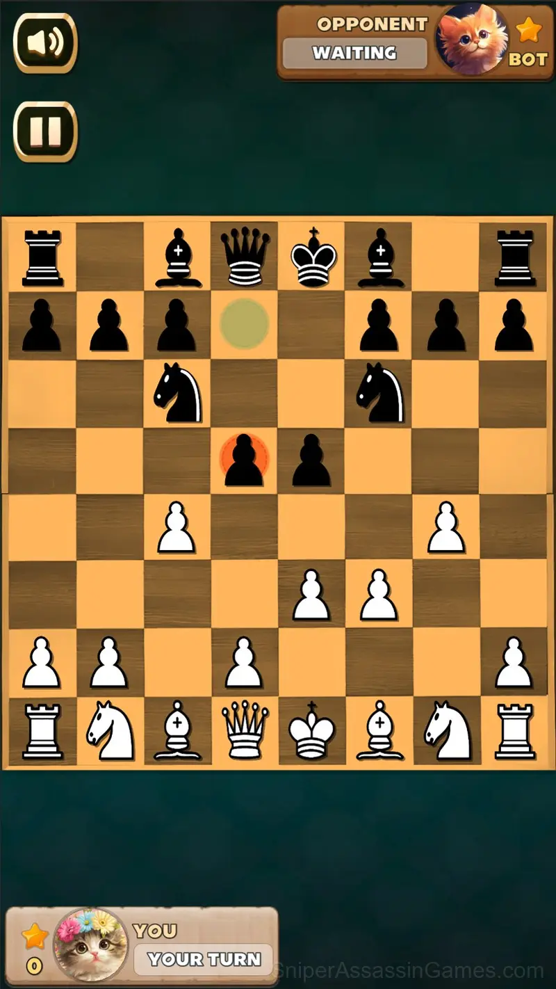 Chess Online Tournament gameplay screenshot 1
