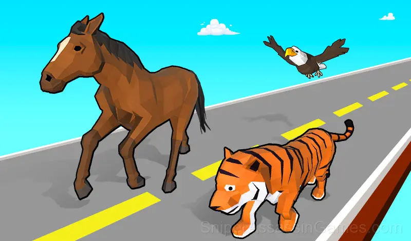Play Animal Transform Race
