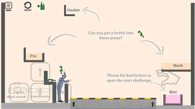 Bottle Flip gameplay screenshot 1