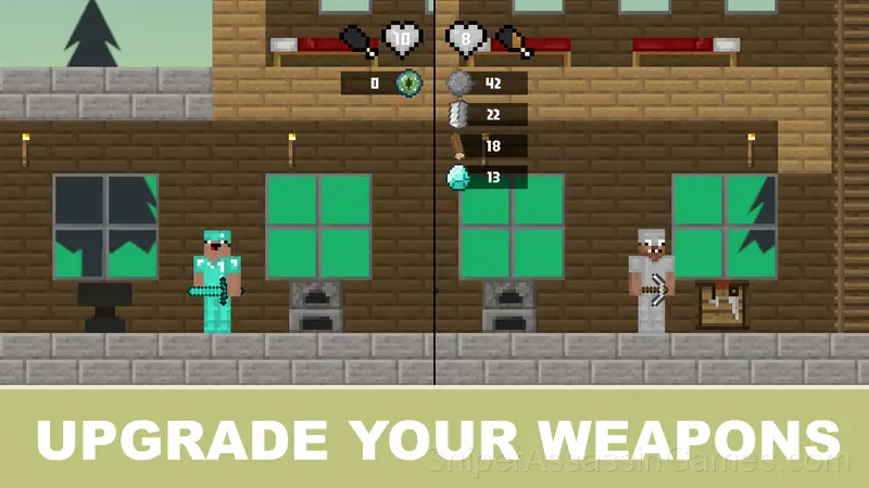 Noob and Pro: Survival Together gameplay screenshot 4