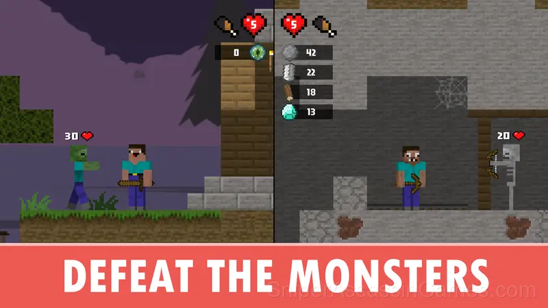 Noob and Pro: Survival Together gameplay screenshot 5