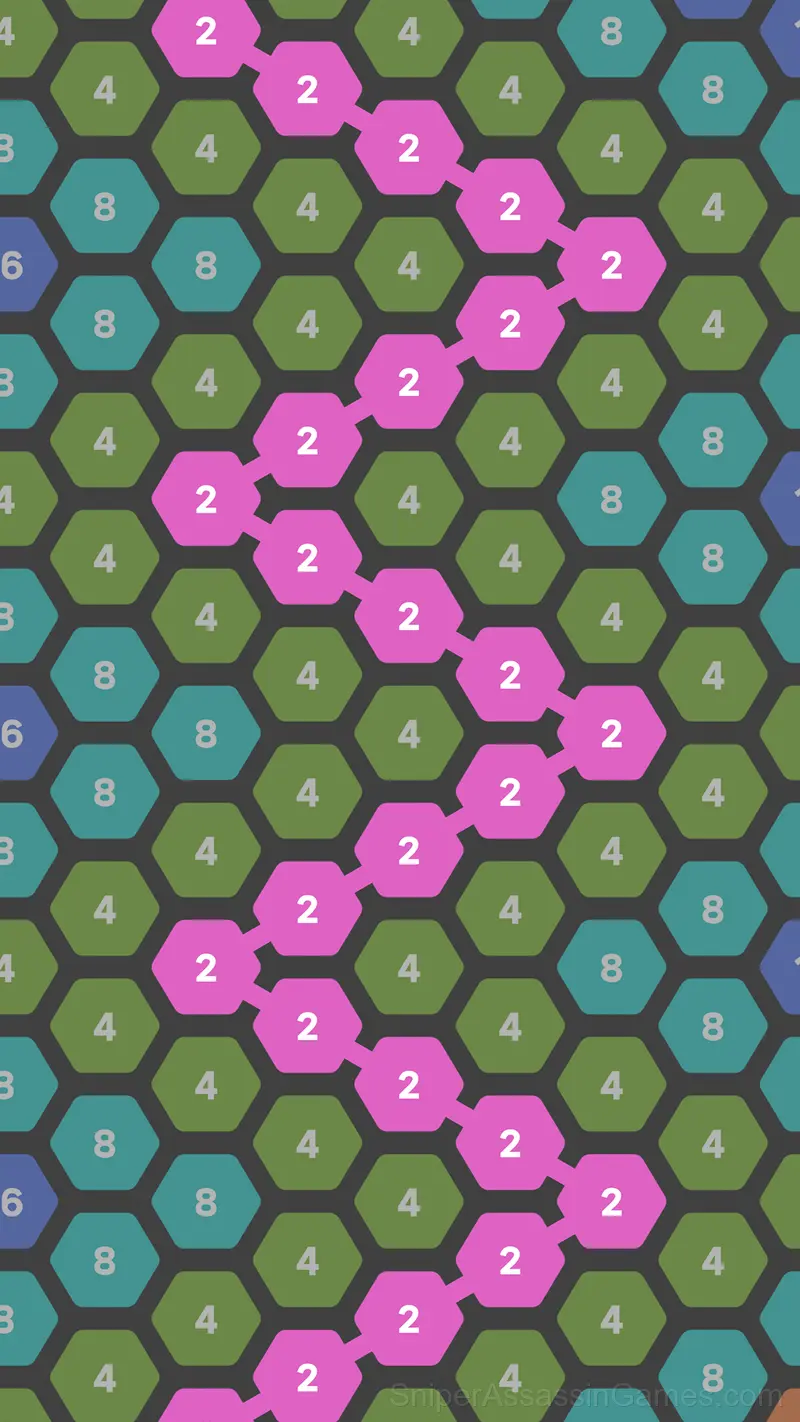 2248 Hexa Merge gameplay screenshot 1