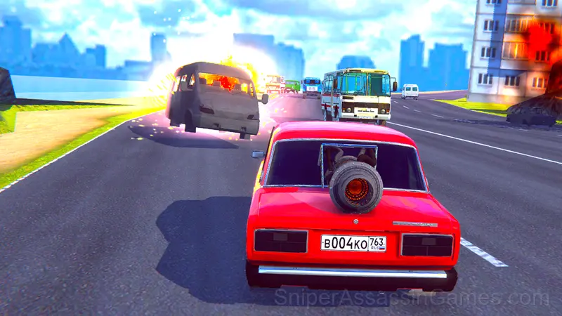Turbo Car gameplay screenshot 2