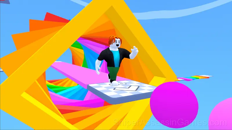 Obby World: Parkour Runner gameplay screenshot 4