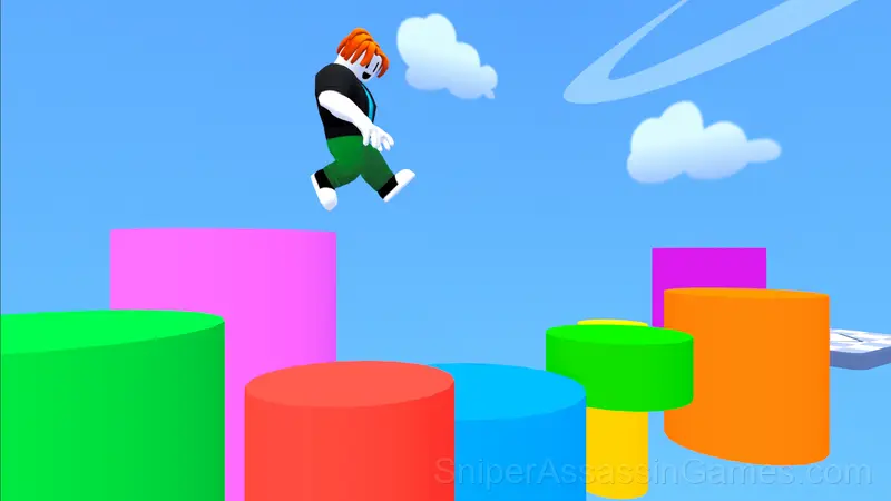 Obby World: Parkour Runner gameplay screenshot 5