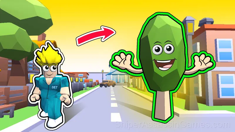 Obby: Hide and Seek Online with Friends gameplay screenshot 1