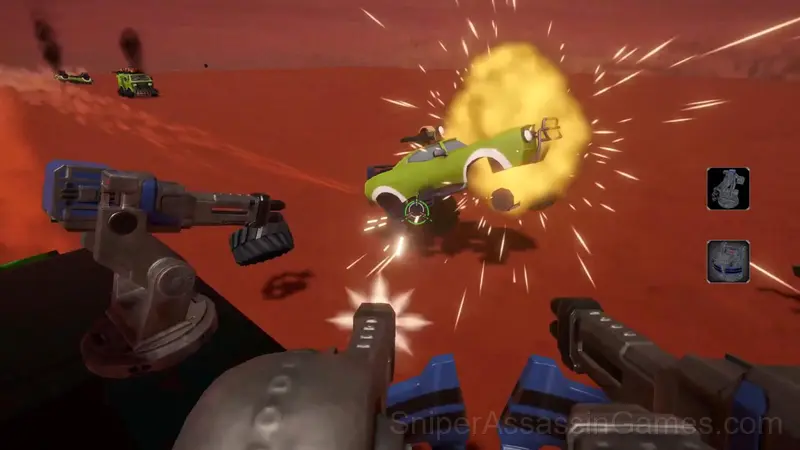 Mad raid 3D gameplay screenshot 1