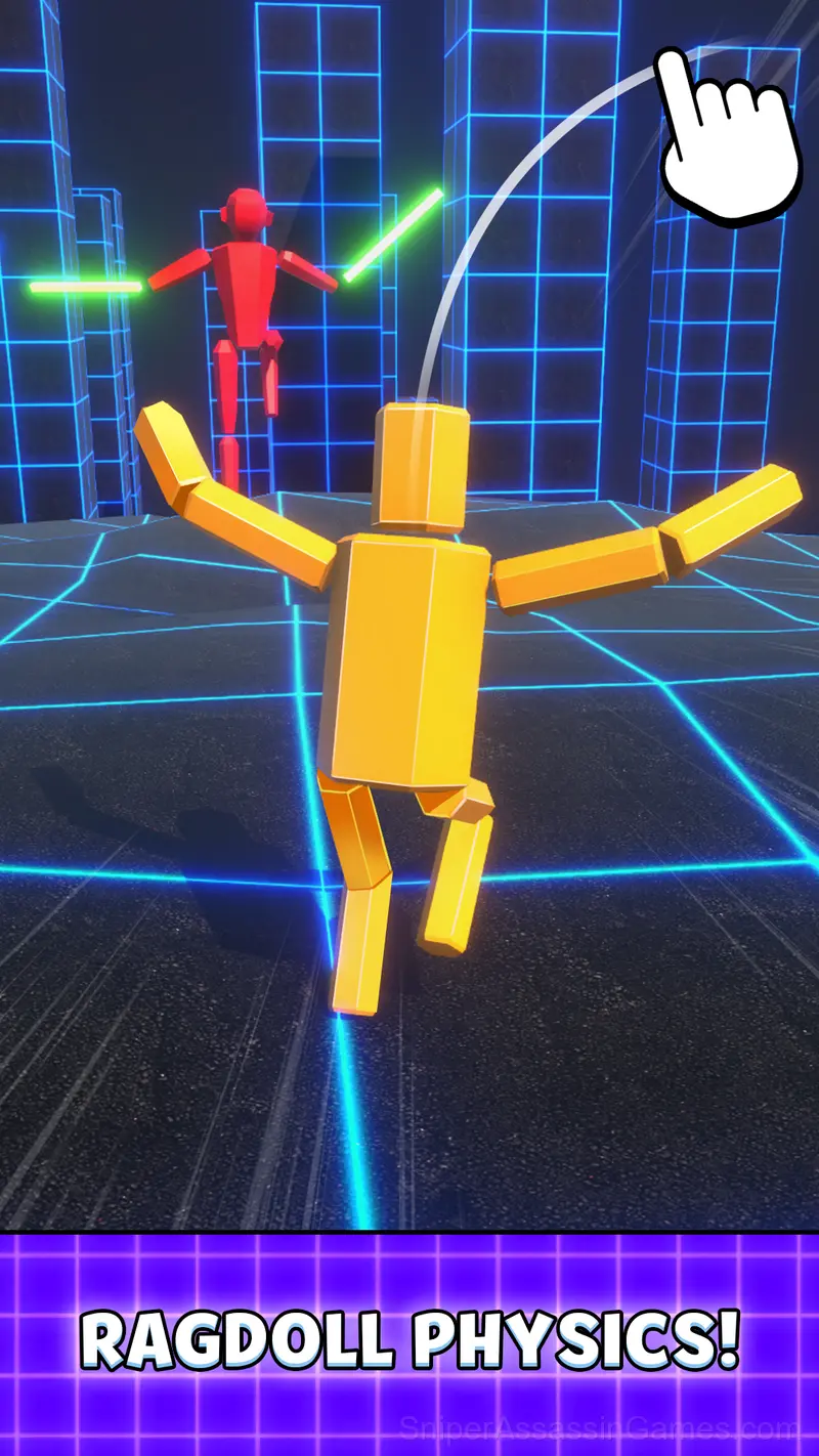 Ragdoll Runner: Run, but Don't Break! gameplay screenshot 1