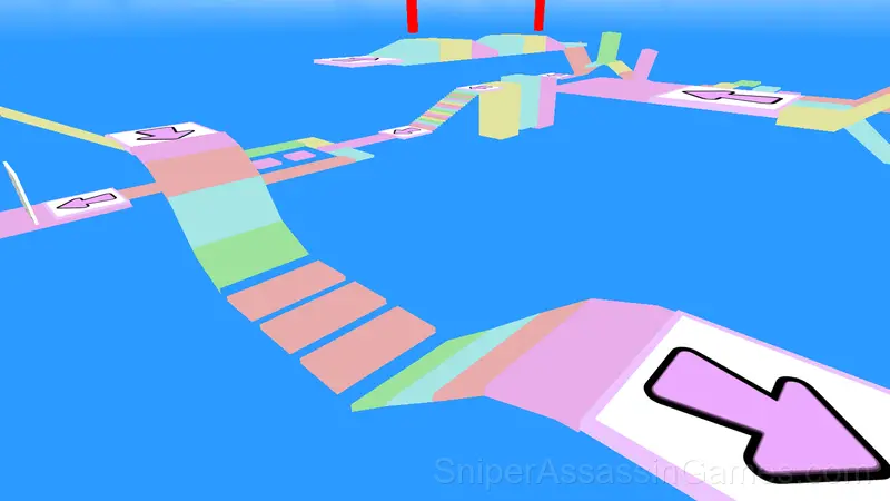 Super Pink Obby: Parkour! gameplay screenshot 2
