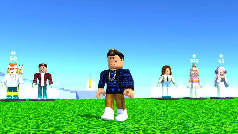 Easy Obby Jump and Run Challenge Online gameplay screenshot 1