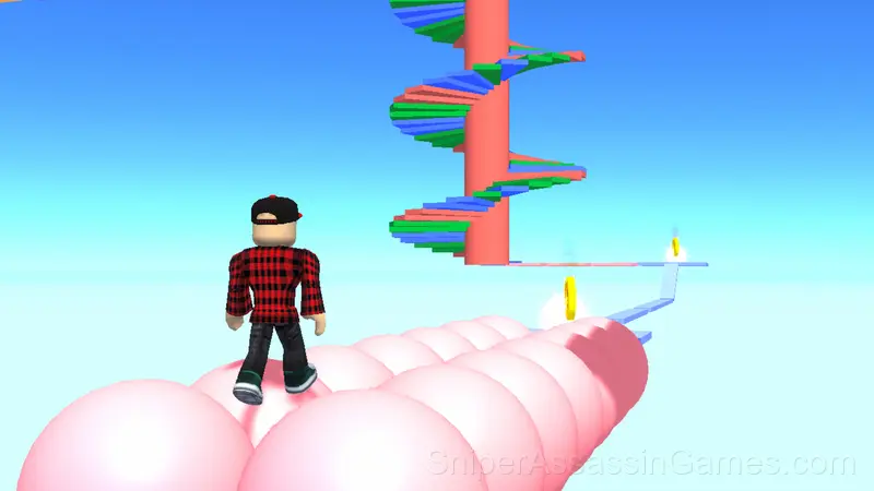 Easy Obby Jump and Run Challenge Online gameplay screenshot 2