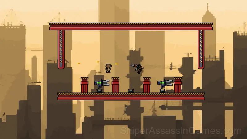 Capybaras with Guns 2. A Game for Two Players gameplay screenshot 2