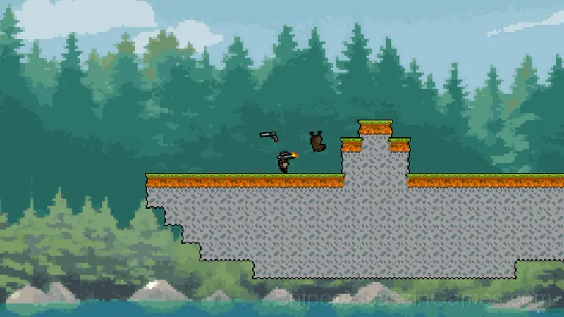Capybaras with Guns 2. A Game for Two Players gameplay screenshot 4
