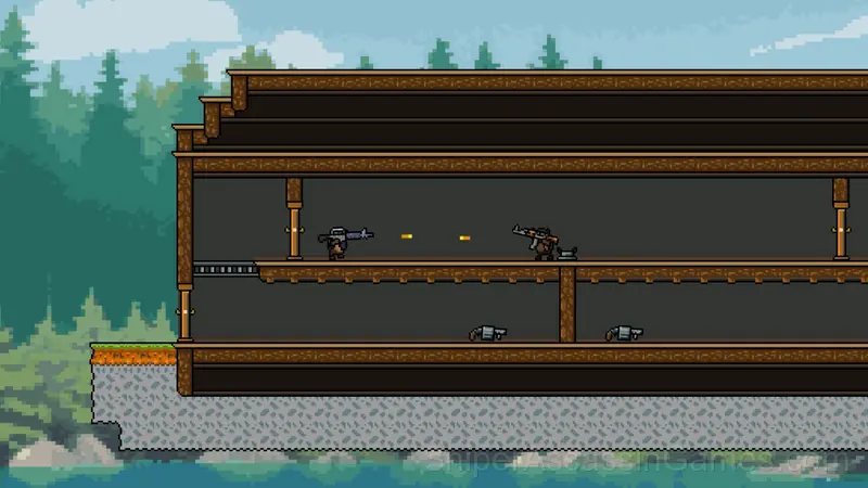 Capybaras with Guns 2. A Game for Two Players gameplay screenshot 5