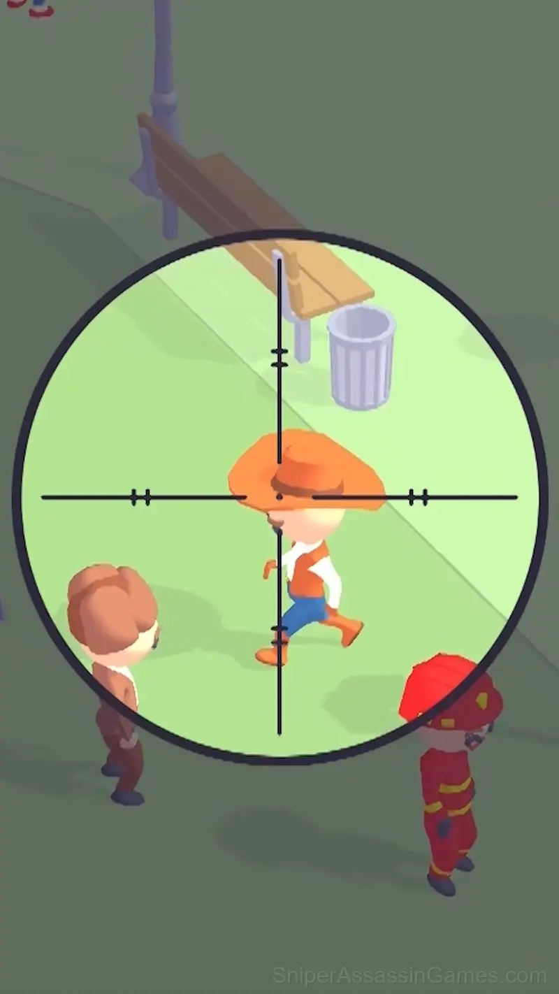 Sniper Wars: Find the Criminal gameplay screenshot 2