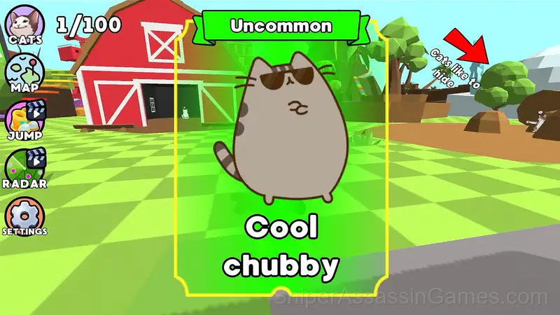Obby: Find 100 cats gameplay screenshot 3
