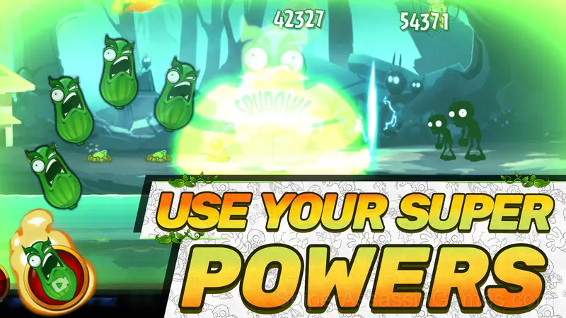 Zombies vs Plants: Home Defense gameplay screenshot 3