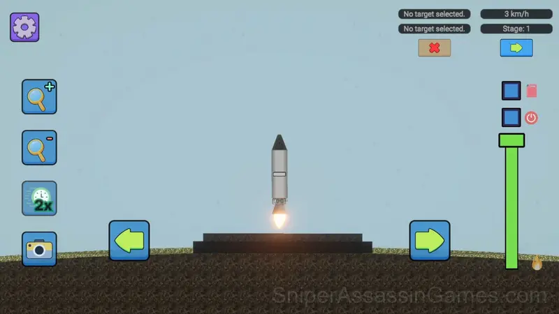 Space Rocket Simulator gameplay screenshot 2