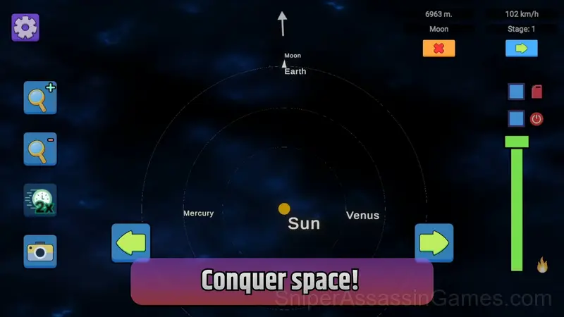 Space Rocket Simulator gameplay screenshot 4