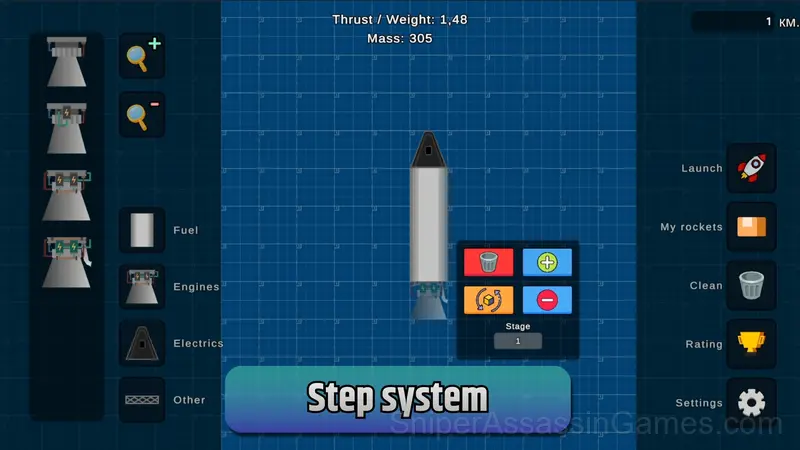Space Rocket Simulator gameplay screenshot 5