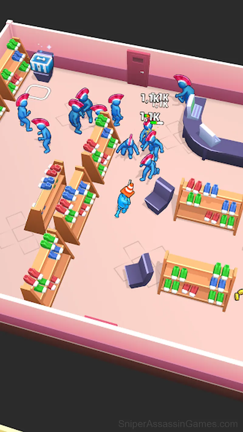 Walkers Attack Survivor gameplay screenshot 1