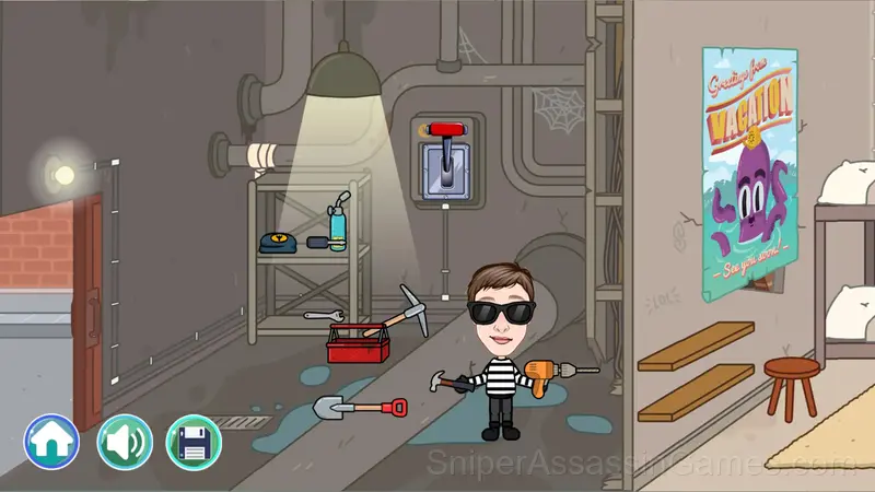 Schoolboy escape from prison gameplay screenshot 4