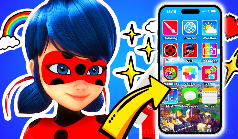Play What's in LadyBug's Phone?
