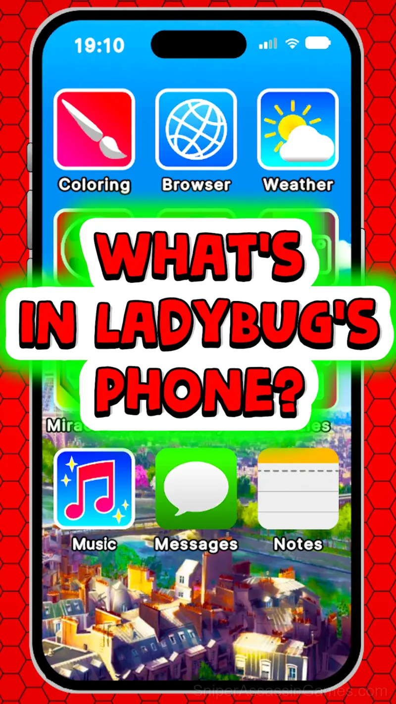 What's in LadyBug's Phone? gameplay screenshot 1